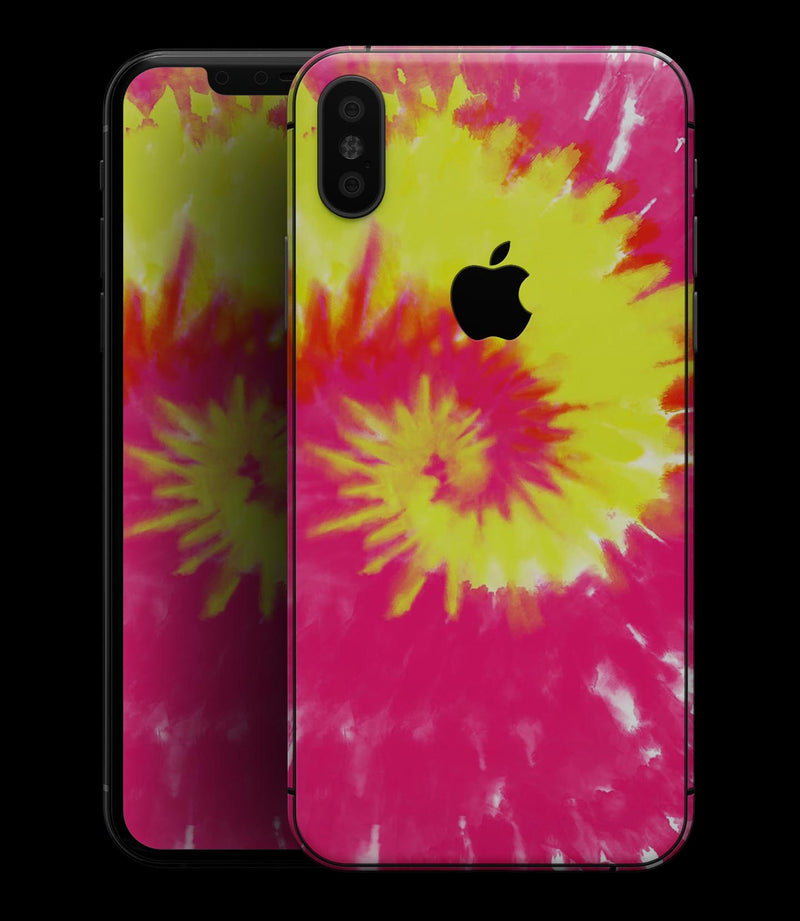 Spiral Tie Dye V2 - iPhone XS MAX, XS/X, 8/8+, 7/7+, 5/5S/SE Skin-Kit (All iPhones Avaiable)