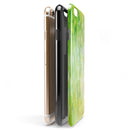 Splattered Green 42 Absorbed Watercolor Texture iPhone 6/6s or 6/6s Plus 2-Piece Hybrid INK-Fuzed Case