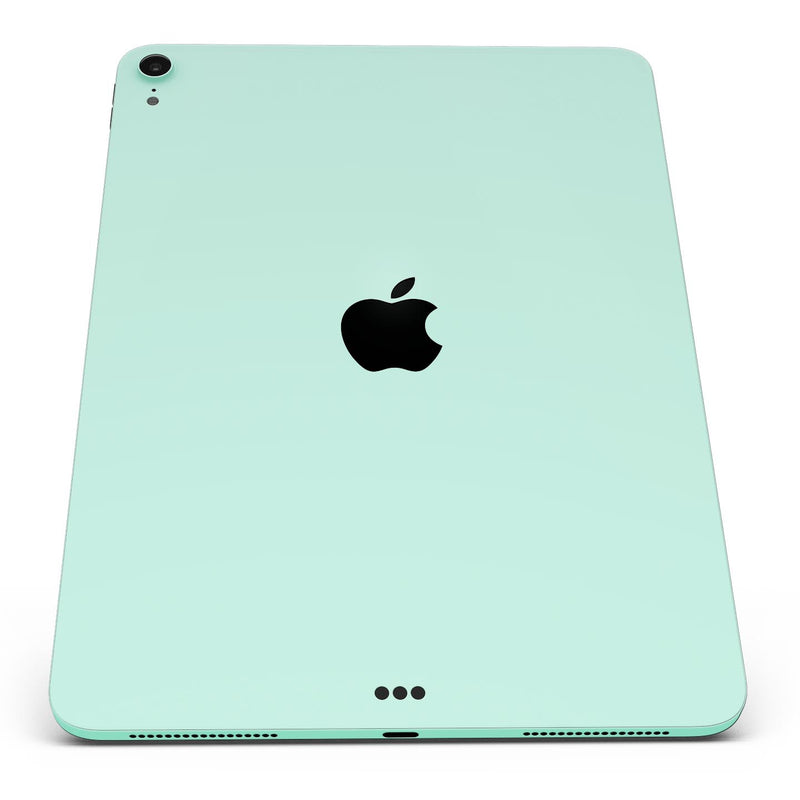 Subtle Solid Green - Full Body Skin Decal for the Apple iPad Pro 12.9", 11", 10.5", 9.7", Air or Mini (All Models Available)