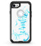 Summer Blue Watercolor Seagulls - iPhone 7 or 8 OtterBox Case & Skin Kits