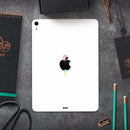 Summer Mode Ice Cream v4 - Full Body Skin Decal for the Apple iPad Pro 12.9", 11", 10.5", 9.7", Air or Mini (All Models Available)