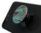Swirling Dark Acrylic Marble - Skin Kit for PopSockets and other Smartphone Extendable Grips & Stands