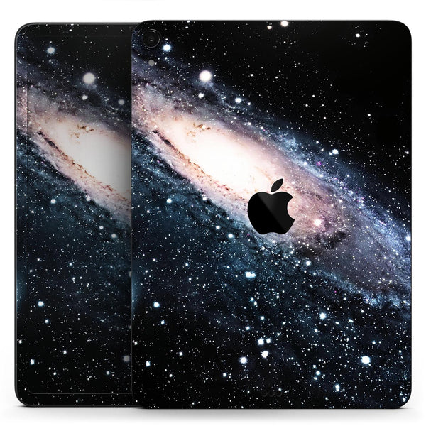 Swirling Glowing Starry Galaxy - Full Body Skin Decal for the Apple iPad Pro 12.9", 11", 10.5", 9.7", Air or Mini (All Models Available)