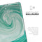 Swirling Mint Acrylic Marble - Full Body Skin Decal for the Apple iPad Pro 12.9", 11", 10.5", 9.7", Air or Mini (All Models Available)