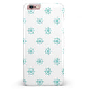 Teal Micro Ship Wheels iPhone 6/6s or 6/6s Plus INK-Fuzed Case