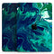 Teal Oil Mixture - Full Body Skin Decal for the Apple iPad Pro 12.9", 11", 10.5", 9.7", Air or Mini (All Models Available)