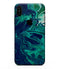 Teal Oil Mixture - iPhone XS MAX, XS/X, 8/8+, 7/7+, 5/5S/SE Skin-Kit (All iPhones Avaiable)
