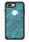 Teal Slate Marble Surface V48 - iPhone 7 or 7 Plus Commuter Case Skin Kit