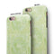 Teeny Tiny White Polka Dots on Light Green Watercolor iPhone 6/6s or 6/6s Plus 2-Piece Hybrid INK-Fuzed Case
