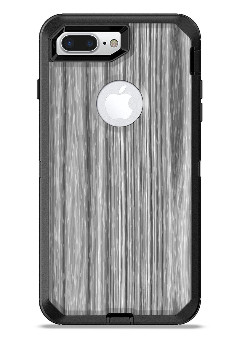 Textured Gray Dyed Surface - iPhone 7 or 7 Plus Commuter Case Skin Kit