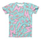The 90's Zig Zag ink-Fuzed Unisex All Over Full-Printed Fitted Tee Shirt