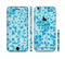The Abstarct Blue Triangular Cubes Sectioned Skin Series for the Apple iPhone 6/6s Plus
