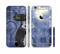 The Abstract Black & White Cats Sectioned Skin Series for the Apple iPhone 6/6s