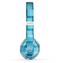 The Abstract Blue Cubed Skin Set for the Beats by Dre Solo 2 Wireless Headphones