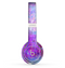 The Abstract Blue & Pink Surface Skin Set for the Beats by Dre Solo 2 Wireless Headphones
