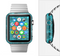 The Abstract Blue Tiled Full-Body Skin Set for the Apple Watch
