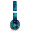 The Abstract Blue Vibrant Colored Art Skin Set for the Beats by Dre Solo 2 Wireless Headphones