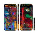 The Abstract Colorful Painted Surface Sectioned Skin Series for the Apple iPhone 6/6s Plus