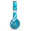 The Abstract Glowing Blue Swirls Skin Set for the Beats by Dre Solo 2 Wireless Headphones