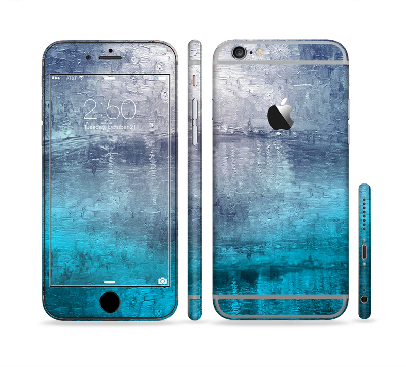 The Abstract Oil Painting Sectioned Skin Series for the Apple iPhone 6/6s Plus