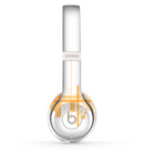 The Abstract Yellow Skyline View Skin Set for the Beats by Dre Solo 2 Wireless Headphones
