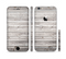 The Aged White Wood Planks Sectioned Skin Series for the Apple iPhone 6/6s Plus