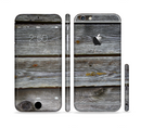The Aged Wood Planks Sectioned Skin Series for the Apple iPhone 6/6s