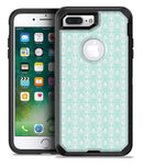 The All Over Mint Luxury Design - iPhone 7 or 7 Plus Commuter Case Skin Kit