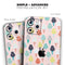 The All Over Pink Ice Cream Cone Pattern - Skin-Kit compatible with the Apple iPhone 12, 12 Pro Max, 12 Mini, 11 Pro or 11 Pro Max (All iPhones Available)
