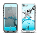 The Anchor Splashing Apple iPhone 5-5s LifeProof Fre Case Skin Set