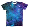 The Azure Nebula ink-Fuzed Unisex All Over Full-Printed Fitted Tee Shirt