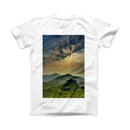 The Beautiful Countryside ink-Fuzed Front Spot Graphic Unisex Soft-Fitted Tee Shirt