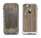 The Beige Woodgrain Apple iPhone 5-5s LifeProof Fre Case Skin Set