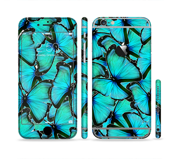 The Betterfly BackGround Flat Sectioned Skin Series for the Apple iPhone 6/6s