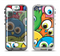 The Big-Eyed Highlighted Cartoon Birds Apple iPhone 5-5s LifeProof Nuud Case Skin Set
