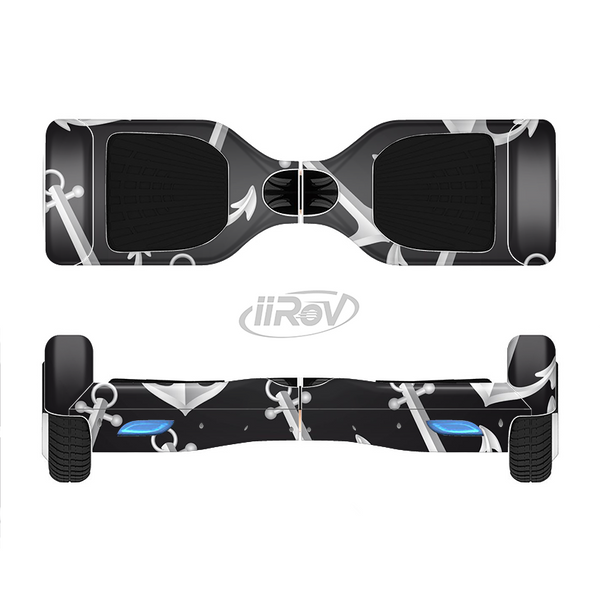 The Black Anchor Collage Full-Body Skin Set for the Smart Drifting SuperCharged iiRov HoverBoard