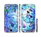 The Black & Bright Color Floral Pastel Sectioned Skin Series for the Apple iPhone 6/6s Plus