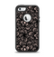 The Black Floral Lace Apple iPhone 5-5s Otterbox Defender Case Skin Set