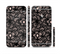 The Black Floral Lace Sectioned Skin Series for the Apple iPhone 6/6s Plus
