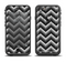 The Black Grayscale Layered Chevron Apple iPhone 6/6s LifeProof Fre Case Skin Set