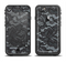 The Black Lace Texture Apple iPhone 6/6s LifeProof Fre Case Skin Set