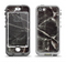 The Black Torn Woven Texture Apple iPhone 5-5s LifeProof Nuud Case Skin Set