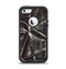 The Black Torn Woven Texture Apple iPhone 5-5s Otterbox Defender Case Skin Set