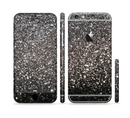 The Black Unfocused Sparkle Sectioned Skin Series for the Apple iPhone 6/6s Plus