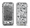 The Black & White Technology Icon Apple iPhone 5-5s LifeProof Nuud Case Skin Set