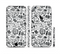 The Black & White Technology Icon Sectioned Skin Series for the Apple iPhone 6/6s