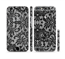 The Black and White Lace Pattern10867032_xl Sectioned Skin Series for the Apple iPhone 6/6s Plus