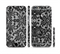 The Black and White Lace Pattern10867032_xl Sectioned Skin Series for the Apple iPhone 6/6s
