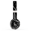 The Black and White Vector Branches Skin Set for the Beats by Dre Solo 2 Wireless Headphones