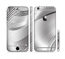 The Black and White Wavy Surface Sectioned Skin Series for the Apple iPhone 6/6s